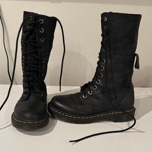Black Lace-Up Women's Doc Martens